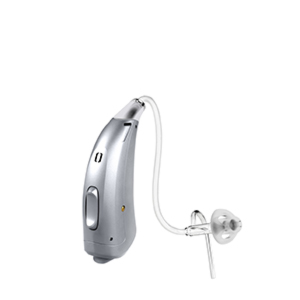Audio Service Duo G4 Mini Hinter dem Ohr Hörgerät in silver