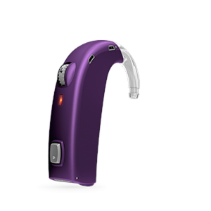 Oticon Sensei-SuperPower Standard hinter dem Ohr Hörgerät in Purple
