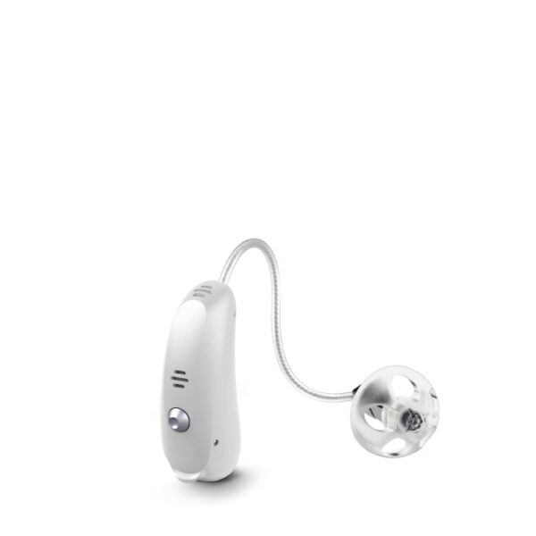 Das Audio Service Rixx G4 als Ex-Hörer in der Farbe Pearly White